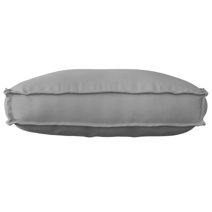 Cuscino Grigio 70 x 40 x 12 cm Tessuto Oxford