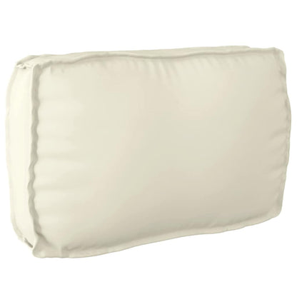 Cuscino Crema 70 x 40 x 12 cm Tessuto Oxford