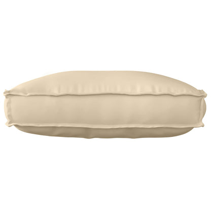 Cuscino Beige 70 x 40 x 12 cm Tessuto Oxford