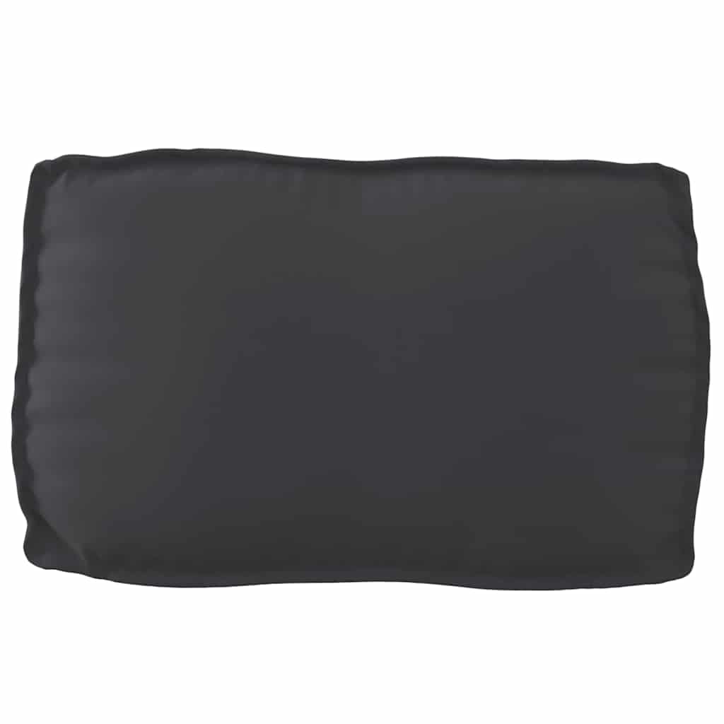 Cuscino Nero 70 x 40 x 12 cm Tessuto Oxford