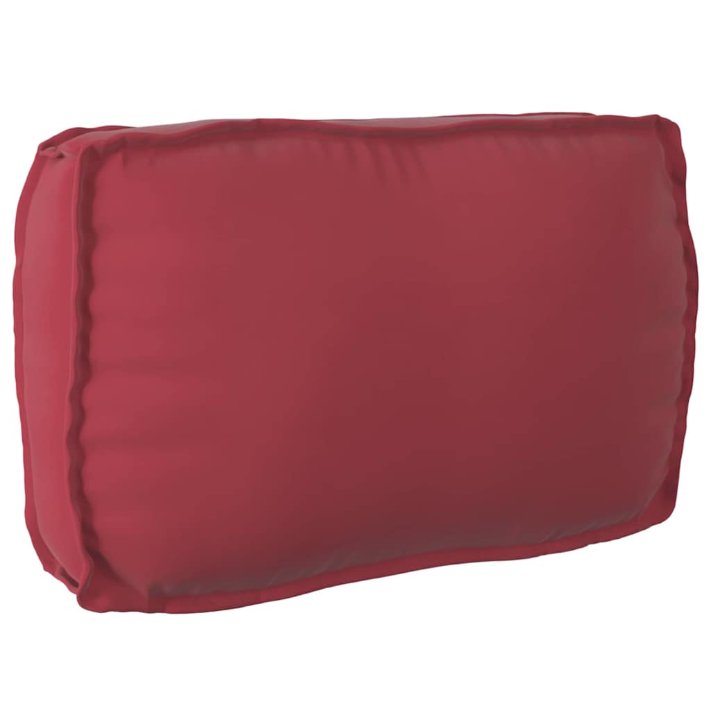 Cuscino Rosso Vino 70 x 40 x 12 cm Tessuto Oxford
