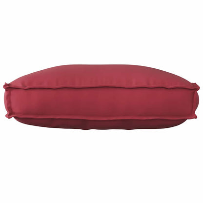 Cuscino Rosso Vino 70 x 40 x 12 cm Tessuto Oxford