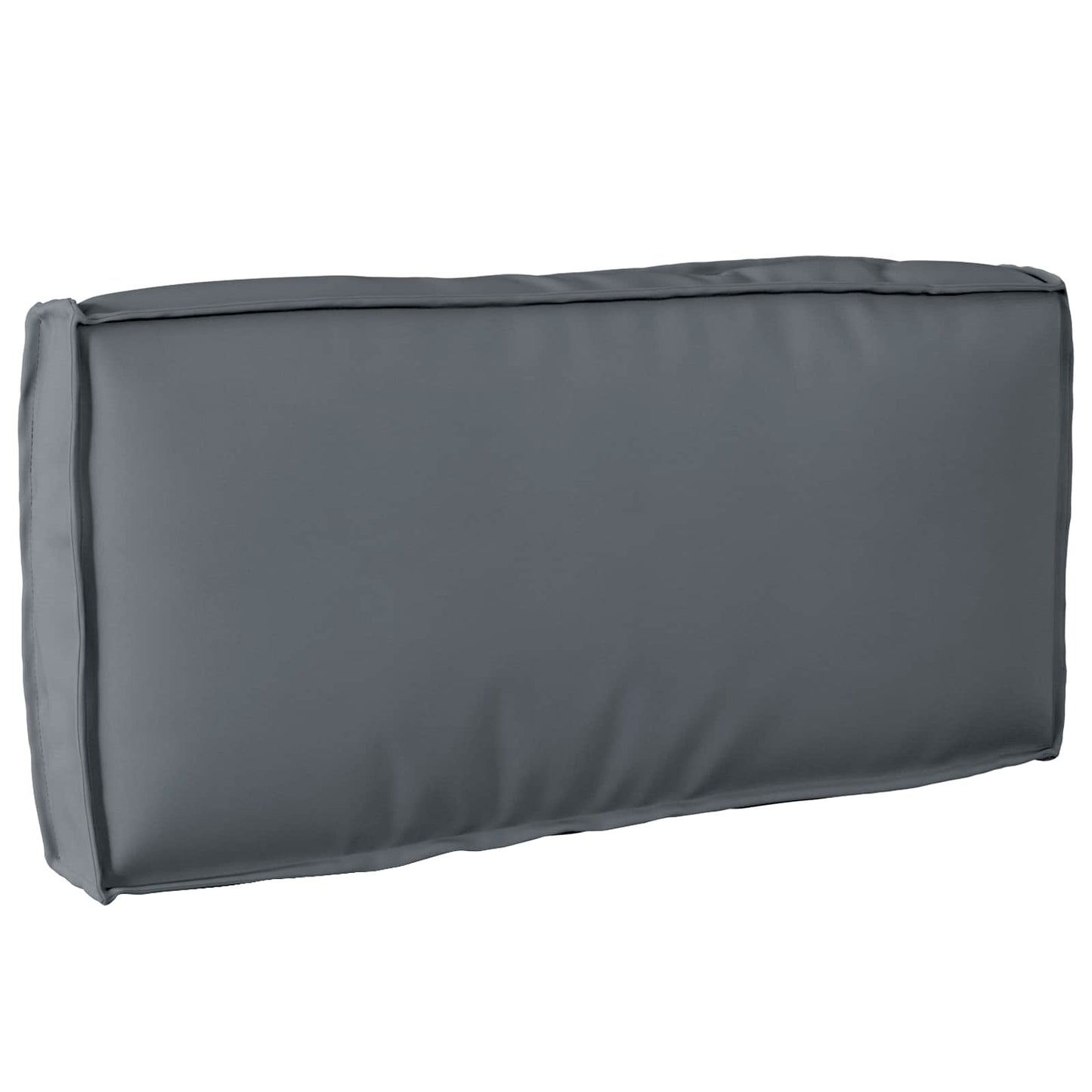 Cuscino Antracite 80 x 40 x 12 cm Tessuto Oxford
