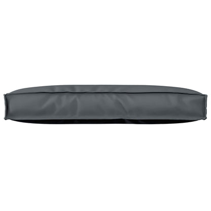 Cuscino Antracite 80 x 40 x 12 cm Tessuto Oxford