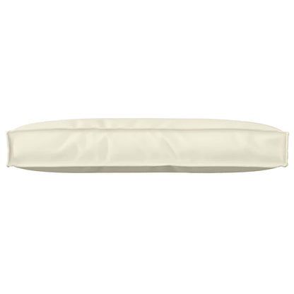 Cuscino Crema 80 x 40 x 12 cm Tessuto Oxford
