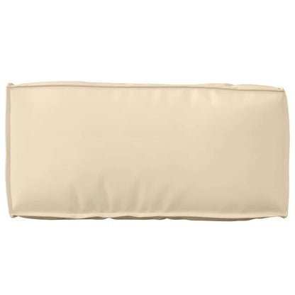 Cuscino Beige 80 x 40 x 12 cm Tessuto Oxford