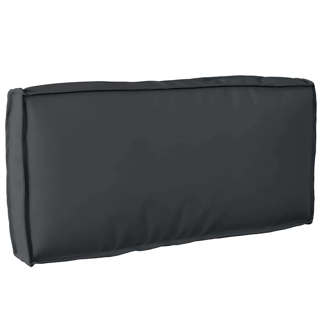 Cuscino Nero 80 x 40 x 12 cm Tessuto Oxford