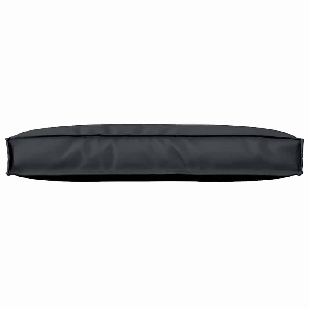 Cuscino Nero 80 x 40 x 12 cm Tessuto Oxford