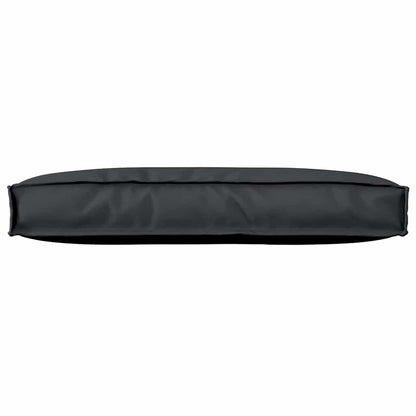Cuscino Nero 80 x 40 x 12 cm Tessuto Oxford