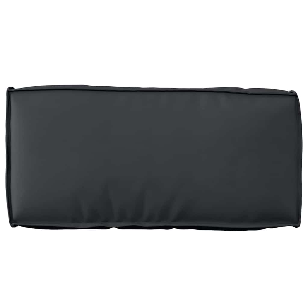 Cuscino Nero 80 x 40 x 12 cm Tessuto Oxford