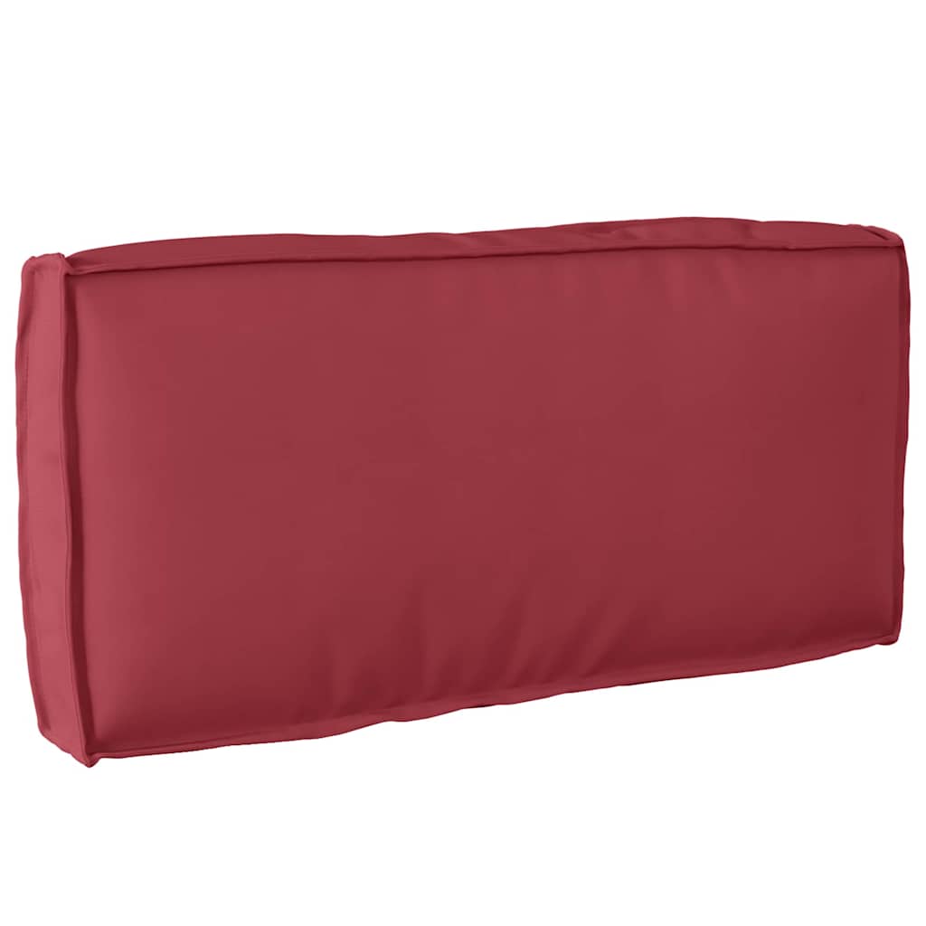 Cuscino Rosso Vino 80 x 40 x 12 cm Tessuto Oxford