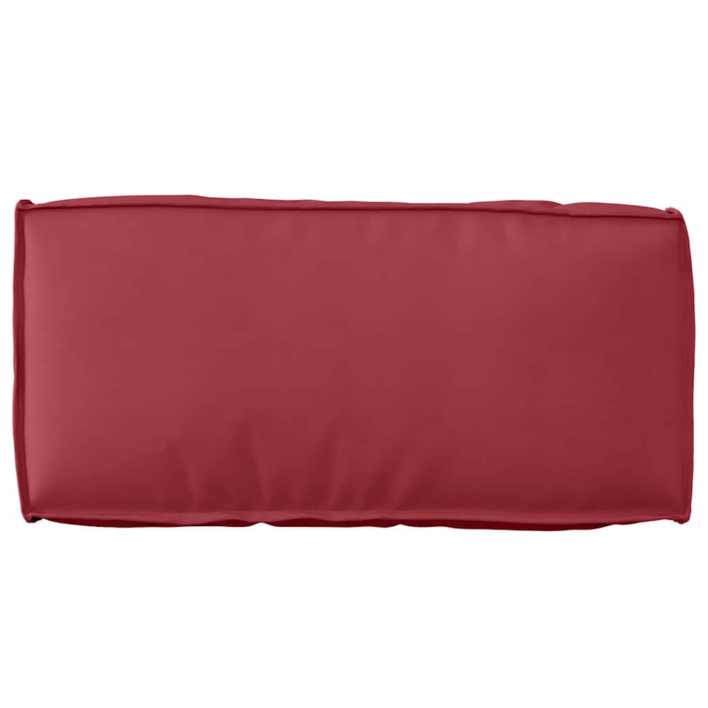 Cuscino Rosso Vino 80 x 40 x 12 cm Tessuto Oxford