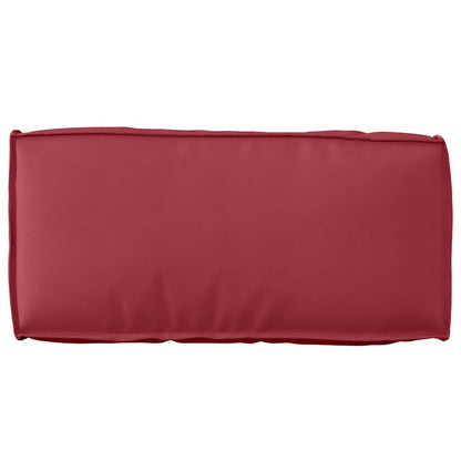 Cuscino Rosso Vino 80 x 40 x 12 cm Tessuto Oxford