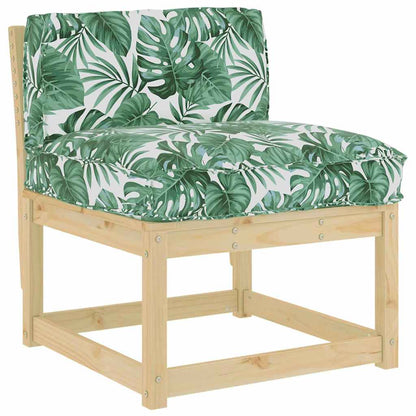 Cuscino Foglia Motivo Foglia 80 x 40 x 12 cm Tessuto Oxford