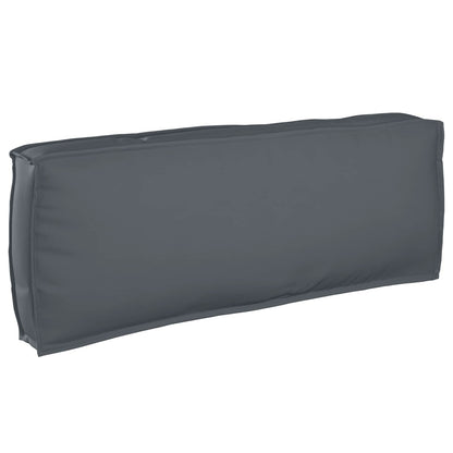 Cuscino Antracite 120 x 40 x 12 cm Tessuto Oxford