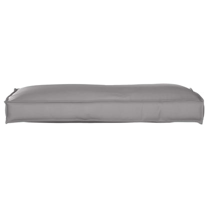 Cuscino Grigio 120 x 40 x 12 cm Tessuto Oxford