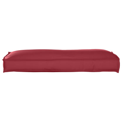 Cuscino Rosso Vino 120 x 40 x 12 cm Tessuto Oxford
