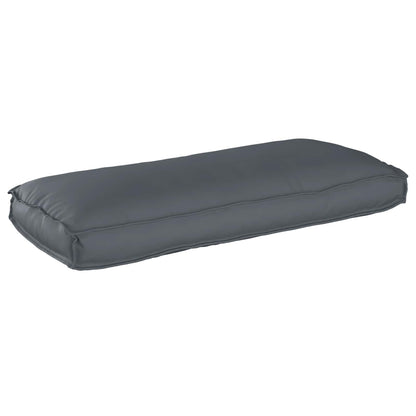 Cuscino Antracite 120 x 50 x 12 cm Tessuto Oxford