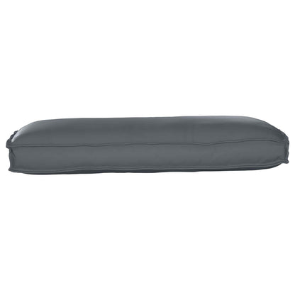 Cuscino Antracite 120 x 50 x 12 cm Tessuto Oxford