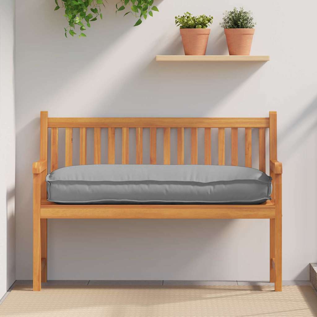 Cuscino Grigio 120 x 50 x 12 cm Tessuto Oxford