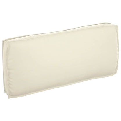 Cuscino Crema 120 x 50 x 12 cm Tessuto Oxford