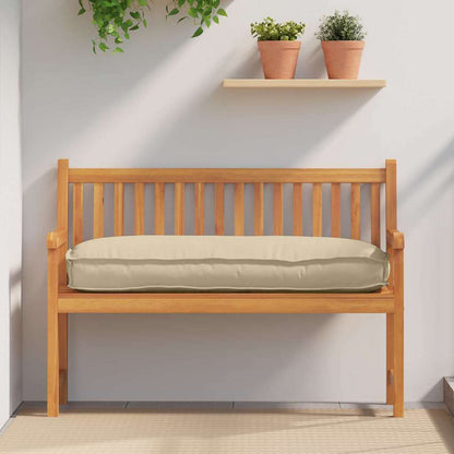 Cuscino Beige 120 x 50 x 12 cm Tessuto Oxford