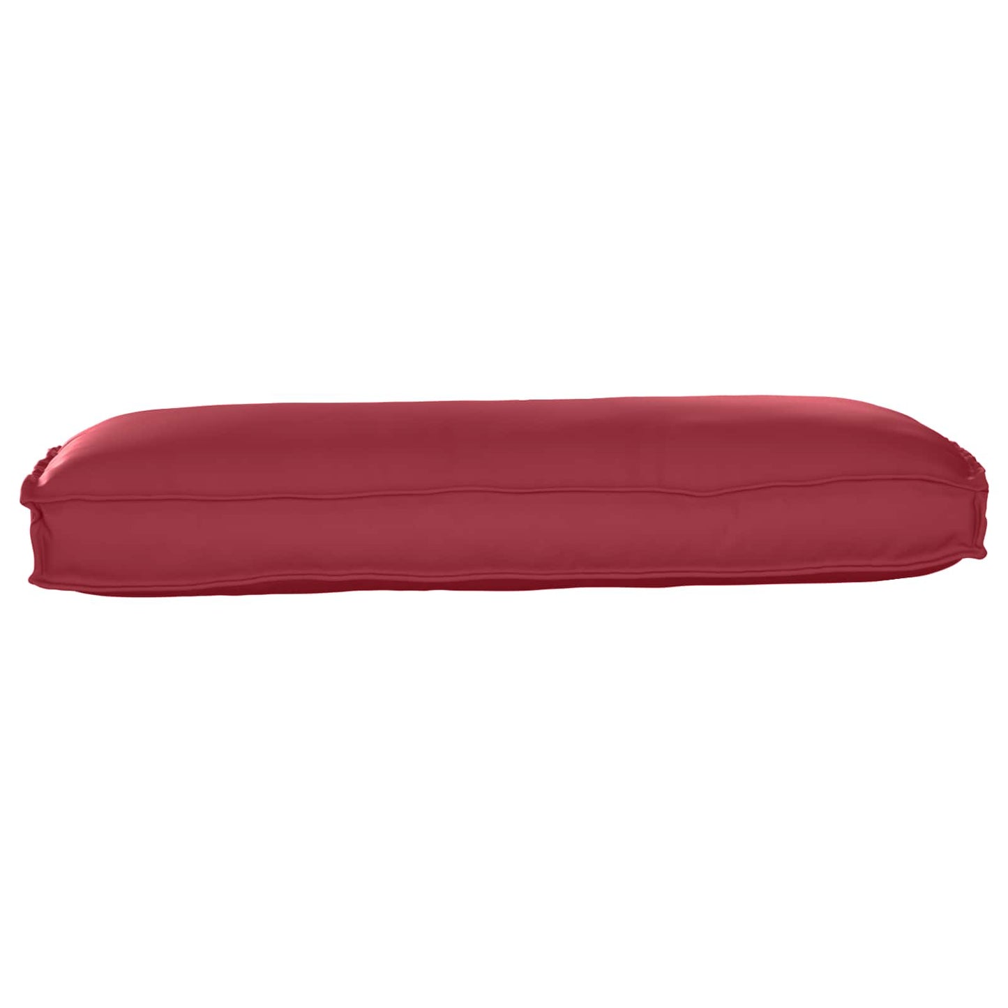 Cuscino Rosso Vino 120 x 50 x 12 cm Tessuto Oxford