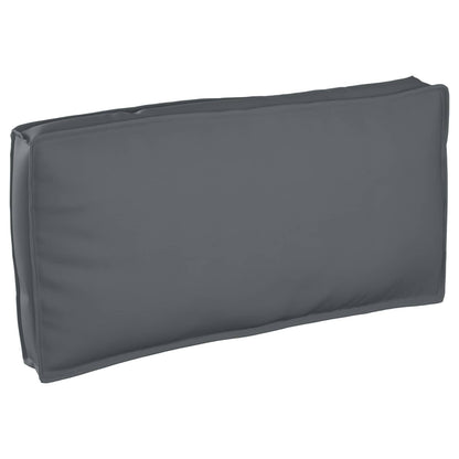 Cuscino Antracite 120 x 60 x 12 cm Tessuto Oxford