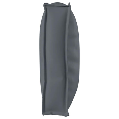 Cuscino Antracite 120 x 60 x 12 cm Tessuto Oxford
