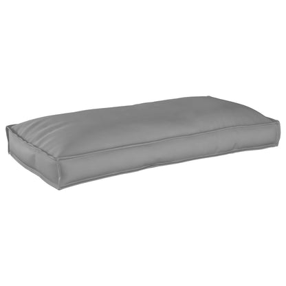 Cuscino Grigio 120 x 60 x 12 cm Tessuto Oxford