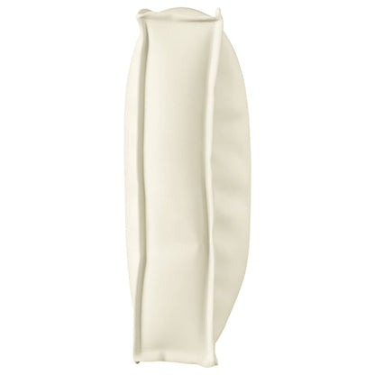 Cuscino Crema 120 x 60 x 12 cm Tessuto Oxford