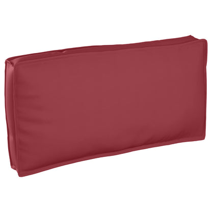 Cuscino Rosso Vino 80 x 80 x 52 cm Tessuto Oxford
