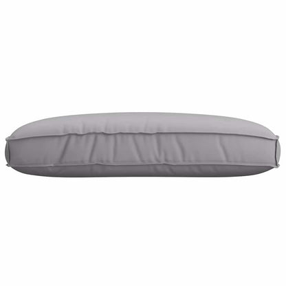 Cuscino Grigio 120 x 80 x 12 cm Tessuto Oxford