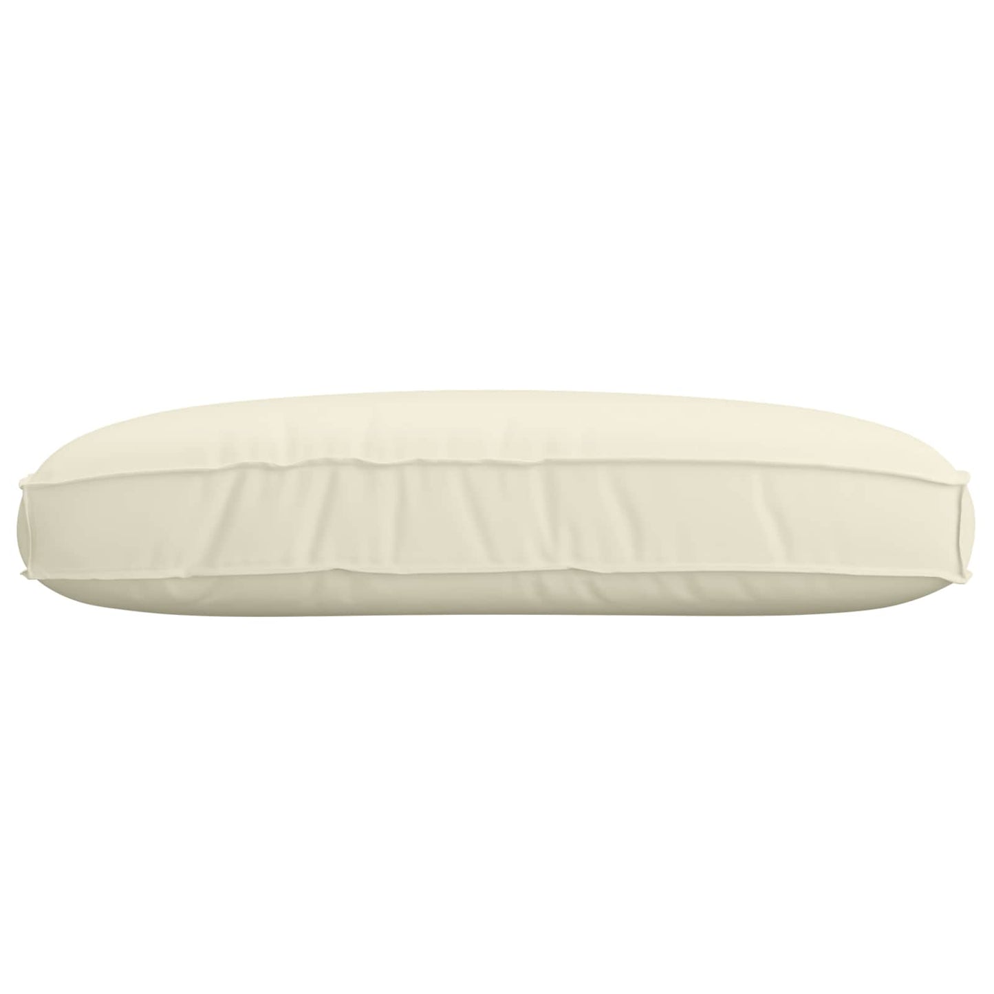Cuscino Crema 120 x 80 x 12 cm Tessuto Oxford