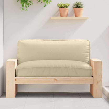 Cuscino Beige 120 x 80 x 12 cm Tessuto Oxford