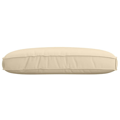 Cuscino Beige 120 x 80 x 12 cm Tessuto Oxford