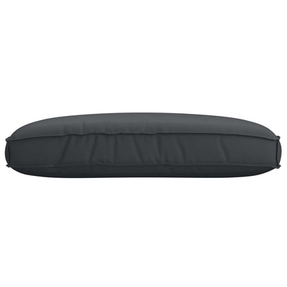 Cuscino Nero 120 x 80 x 12 cm Tessuto Oxford