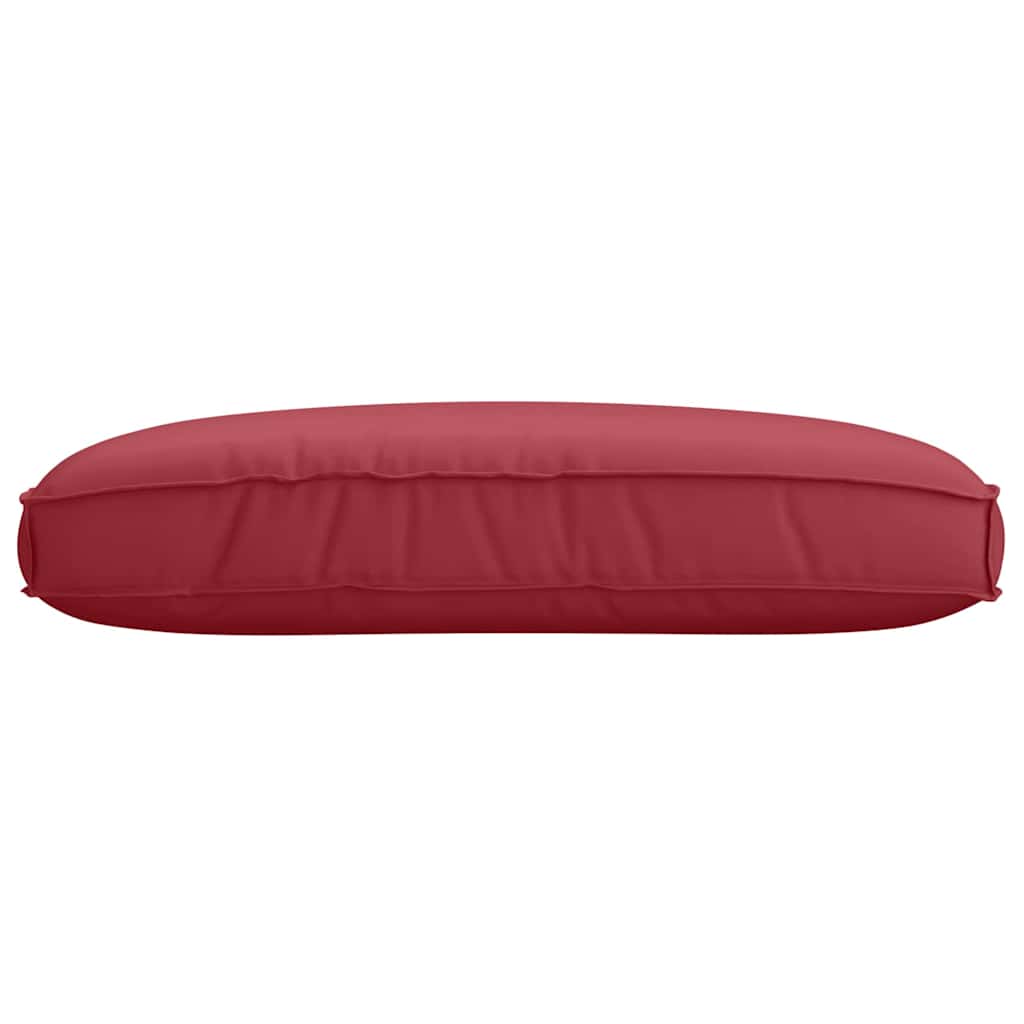 Cuscino Rosso Vino 120 x 80 x 12 cm Tessuto Oxford