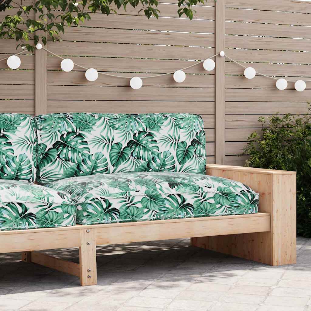 Cuscino Foglia Motivo Foglia 120 x 80 x 12 cm Tessuto Oxford