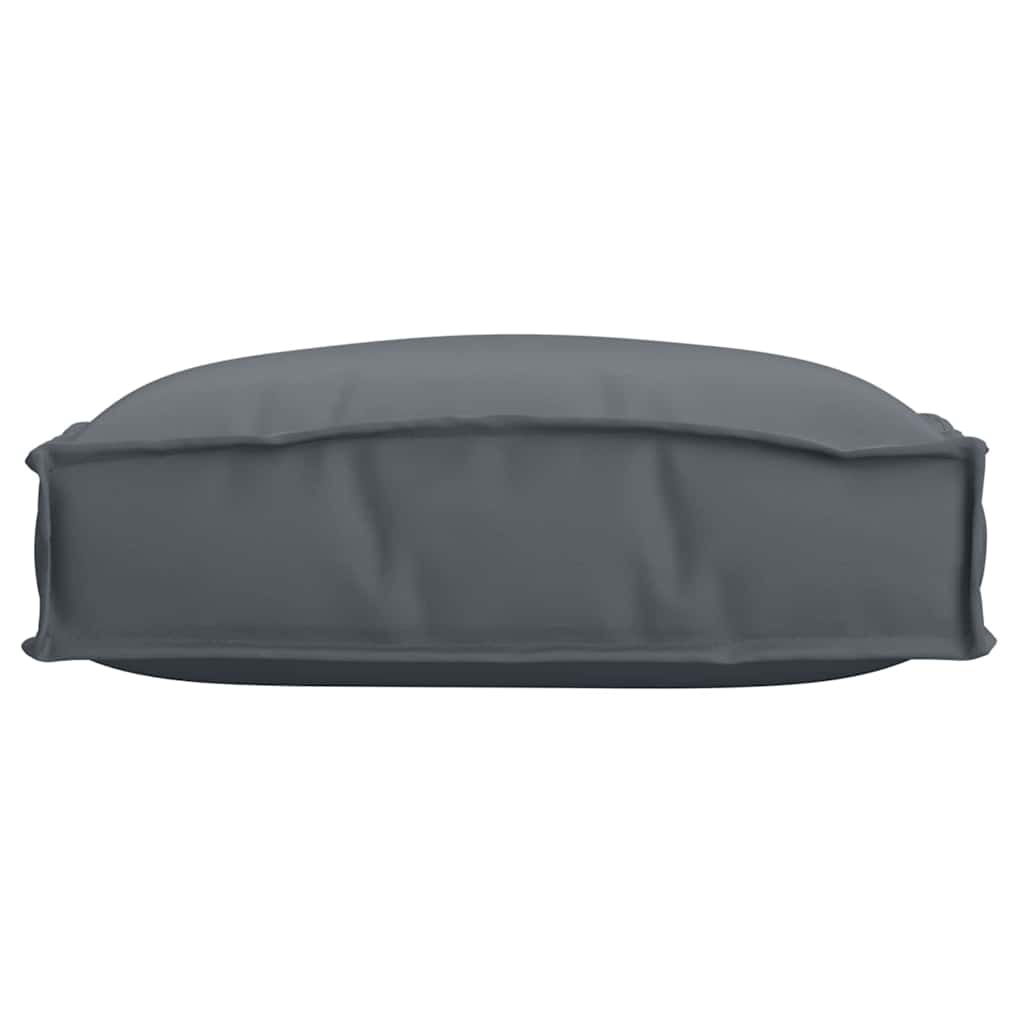 Cuscino 2 pcs Antracite 40 x 40 x 8 cm Tessuto Oxford