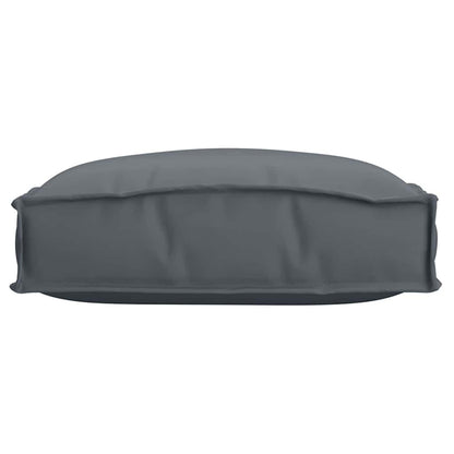Cuscino 2 pcs Antracite 40 x 40 x 8 cm Tessuto Oxford