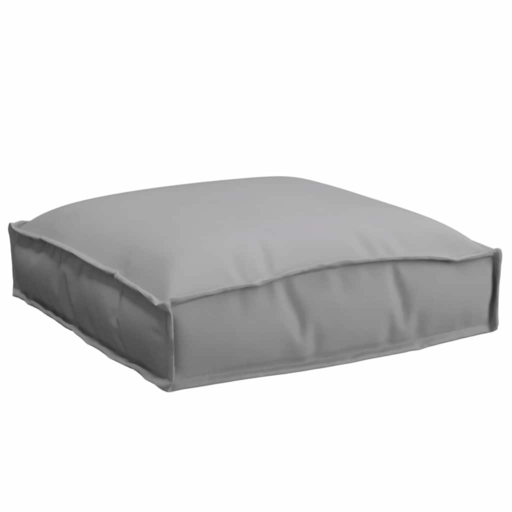 Cuscino 2 pcs Grigio 40 x 40 x 8 cm Tessuto Oxford