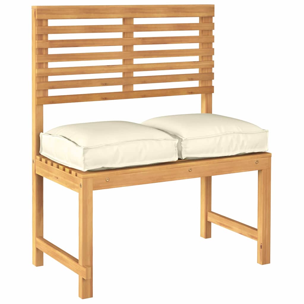 Cuscino 2 pcs Crema 40 x 40 x 8 cm Tessuto Oxford