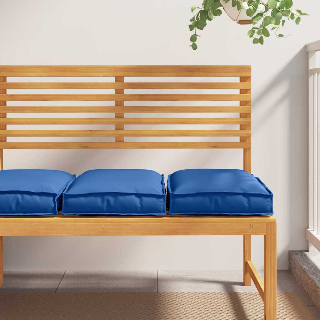 Cuscino 2 pcs Blu Reale 40 x 40 x 8 cm Tessuto Oxford