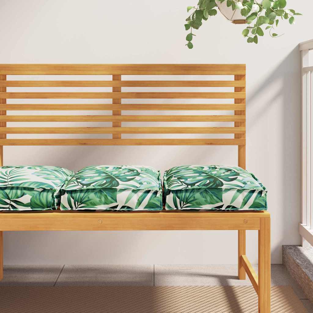 Cuscino 2 pcs Motivo Foglia 40 x 40 x 8 cm Tessuto Oxford