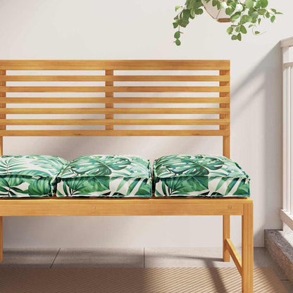 Cuscino 2 pcs Motivo Foglia 40 x 40 x 8 cm Tessuto Oxford