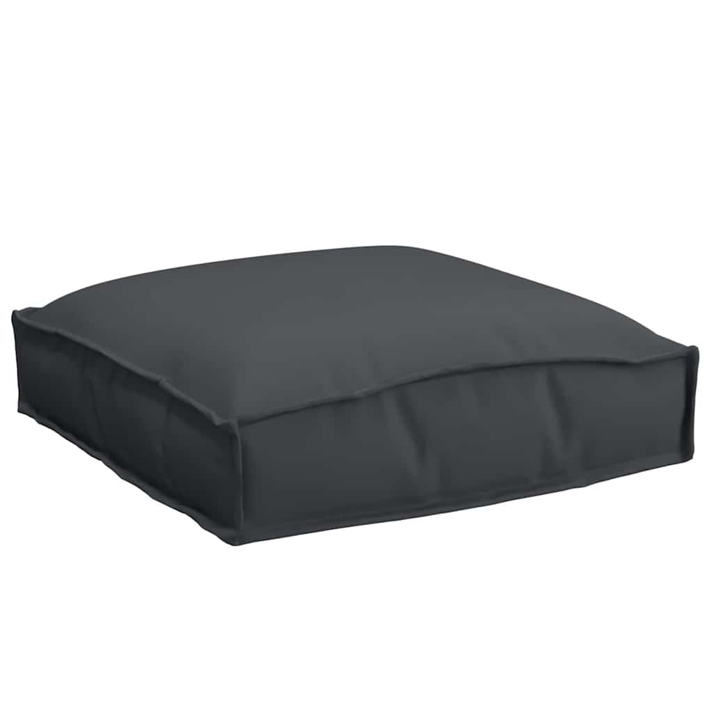 Cuscino 4 pcs Nero 40 x 40 x 8 cm Tessuto Oxford