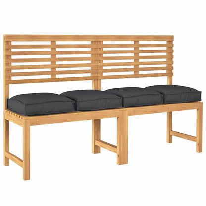 Cuscino 4 pcs Nero 40 x 40 x 8 cm Tessuto Oxford