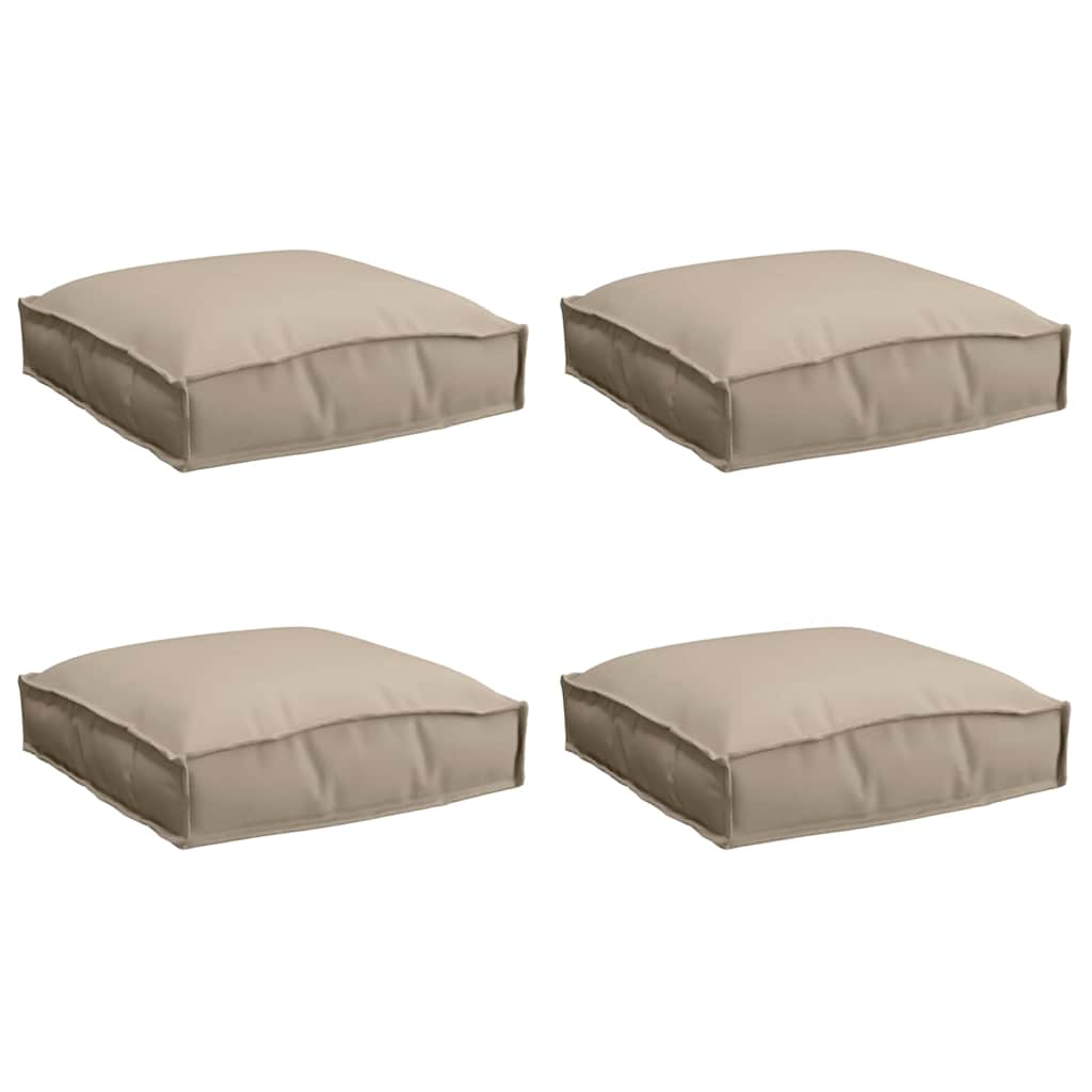 Cuscino 4 pcs Talpa 40 x 40 x 8 cm Tessuto Oxford