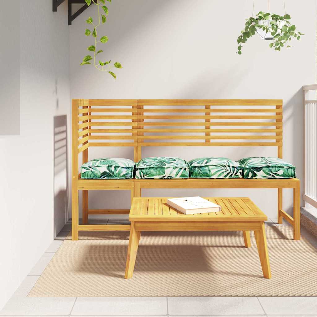Cuscino 4 pcs Motivo Foglia 40 x 40 x 8 cm Tessuto Oxford